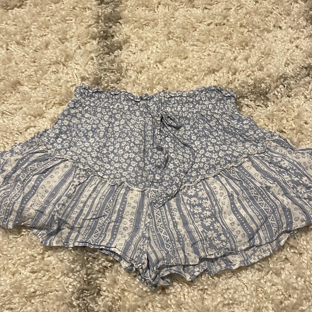 Shorts, looks kinda like a skirt